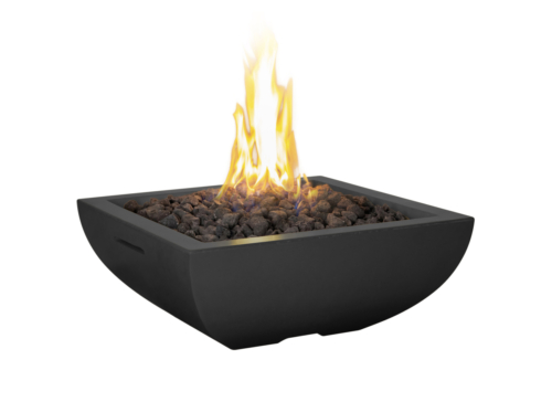 American Fyre Designs Bordeaux Petite Square Fire Bowl